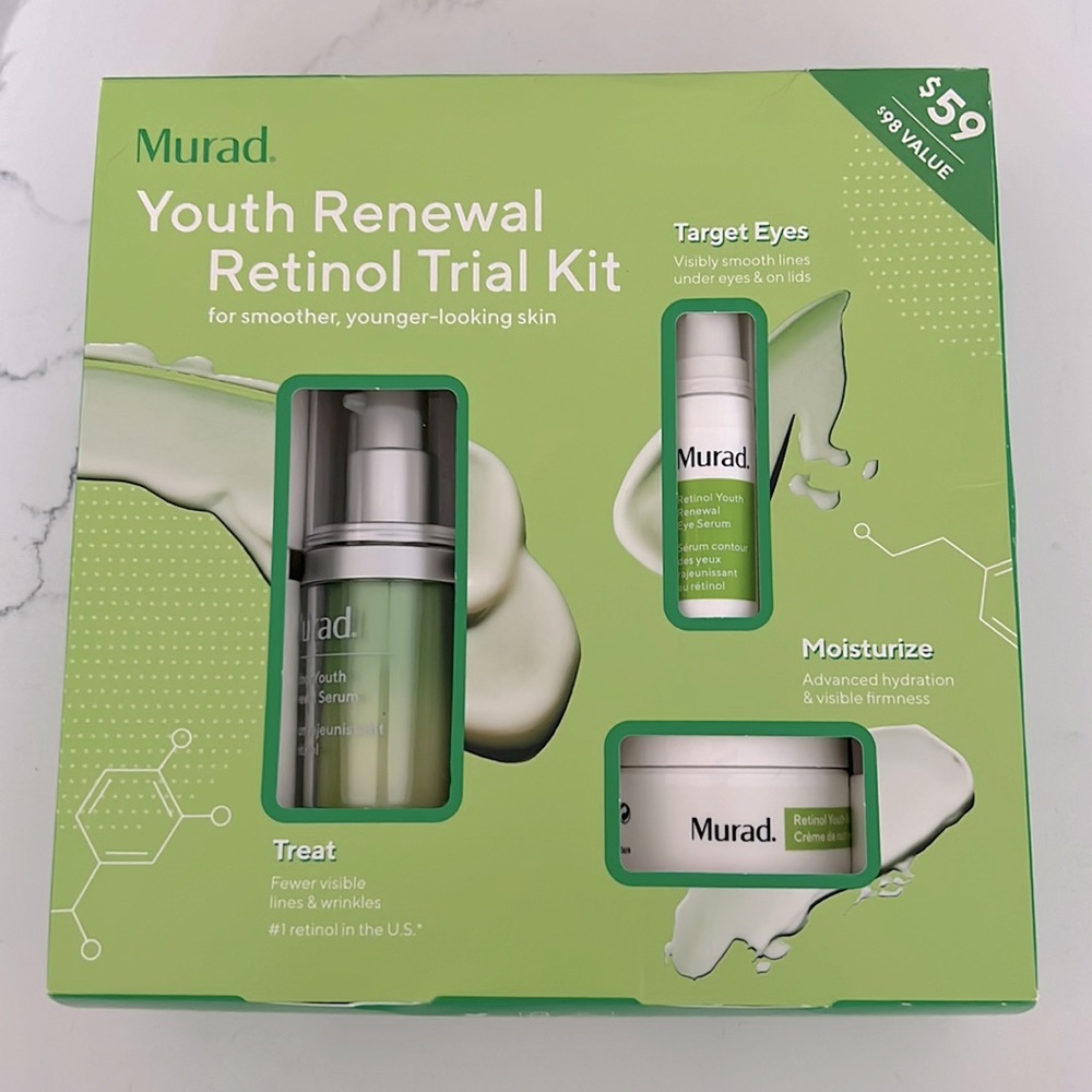 Murad Youth Renewal Retional Trial Kit for Smoother, younger-looking skin